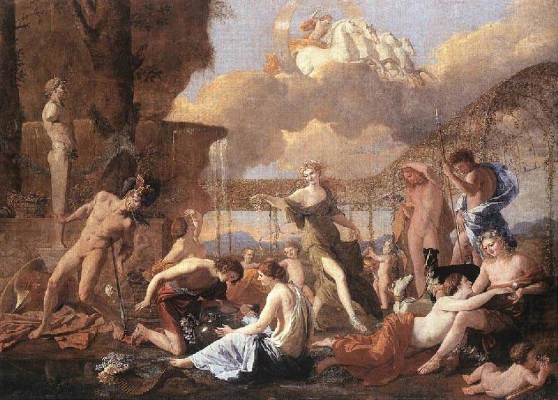 Nicolas Poussin Realm of Flora china oil painting image